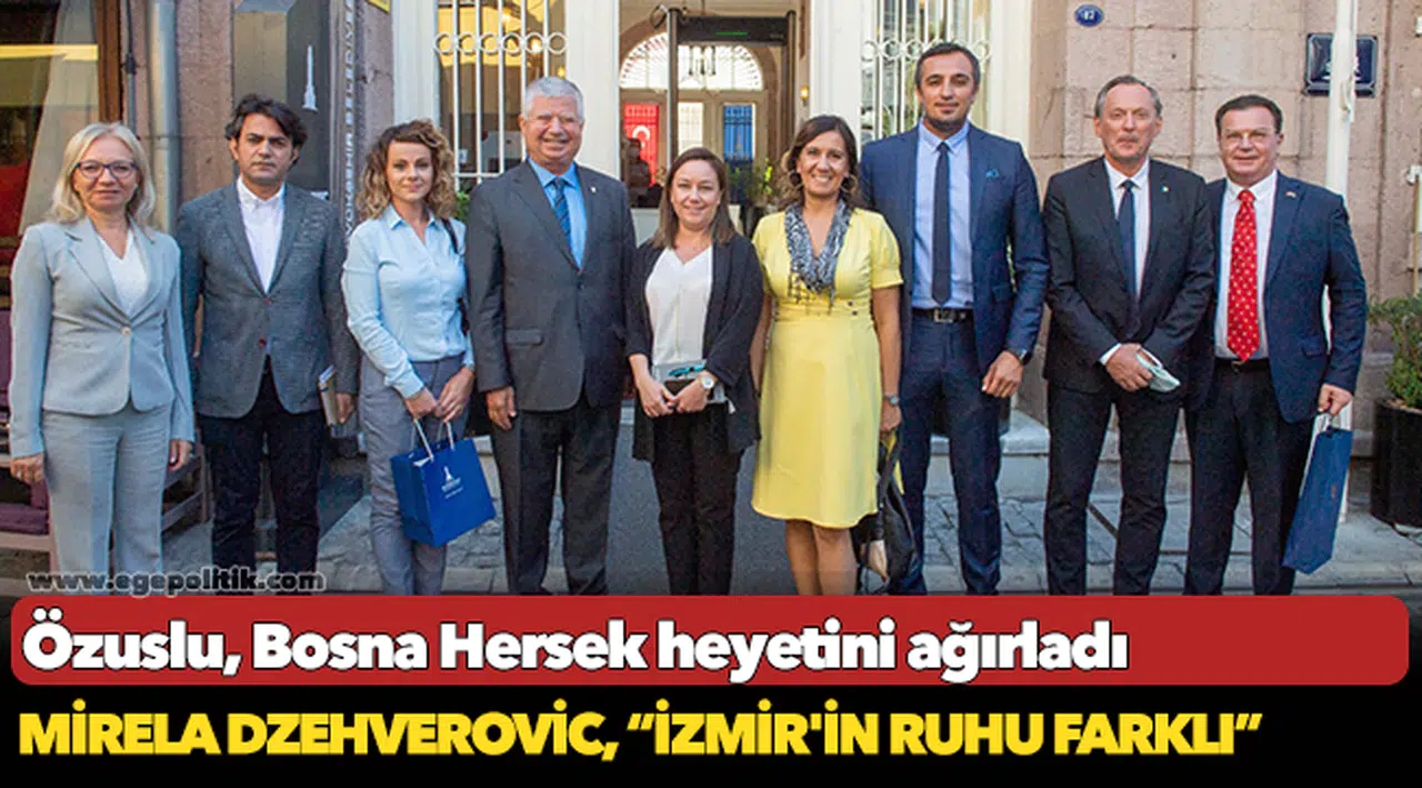 Özuslu, Bosna Hersek heyetini ağırladı