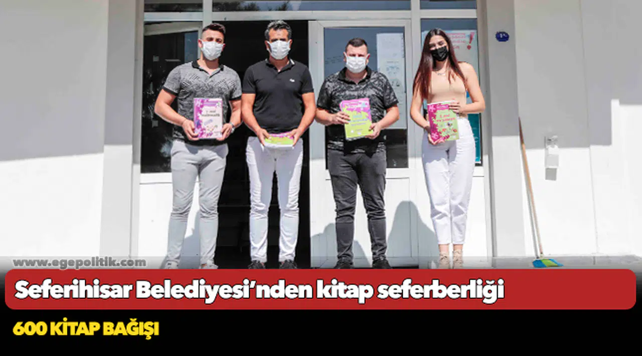 Seferihisar Belediyesi’nden kitap seferberliği