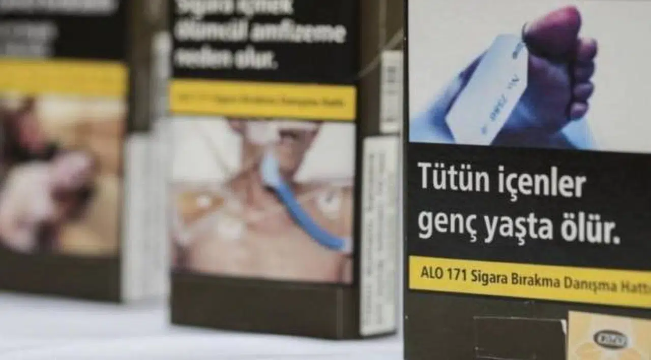 Sigara paketlerinde kısaltma zorunluluğu