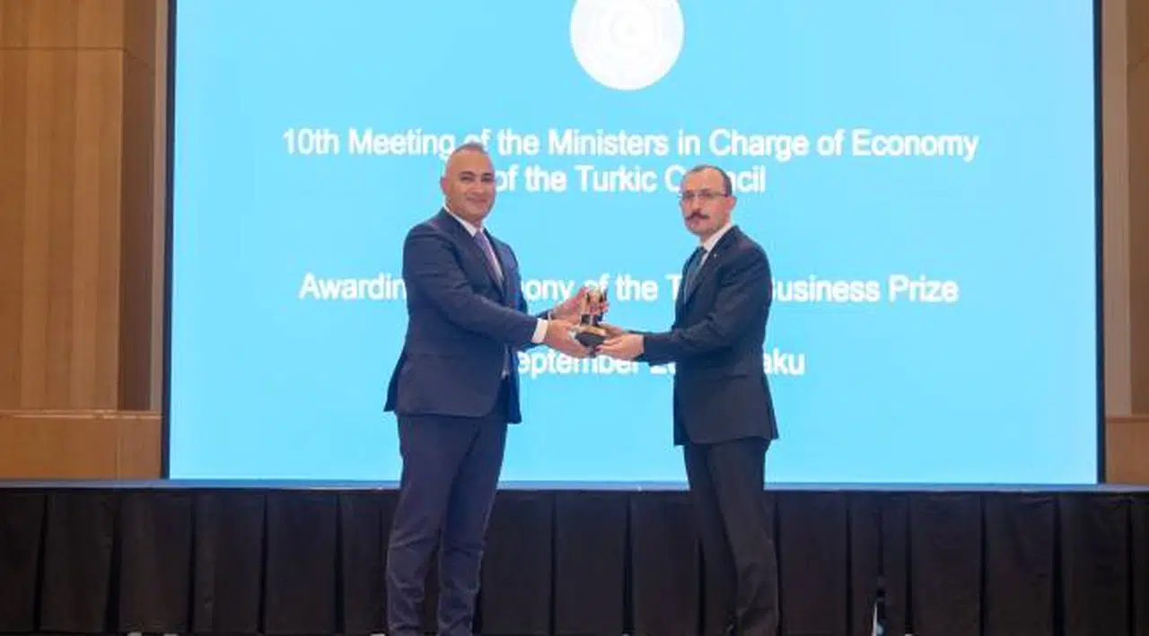SOCAR Türkiye, ‘Türk Konseyi Yatırım Ödülü’nü Bakü’de gerçekleştirilen Ekonomi Bakanları Zirvesi’nde aldı