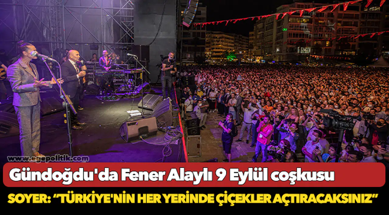 Soyer: “Türkiye'nin her yerinde çiçekler açtıracaksınız”