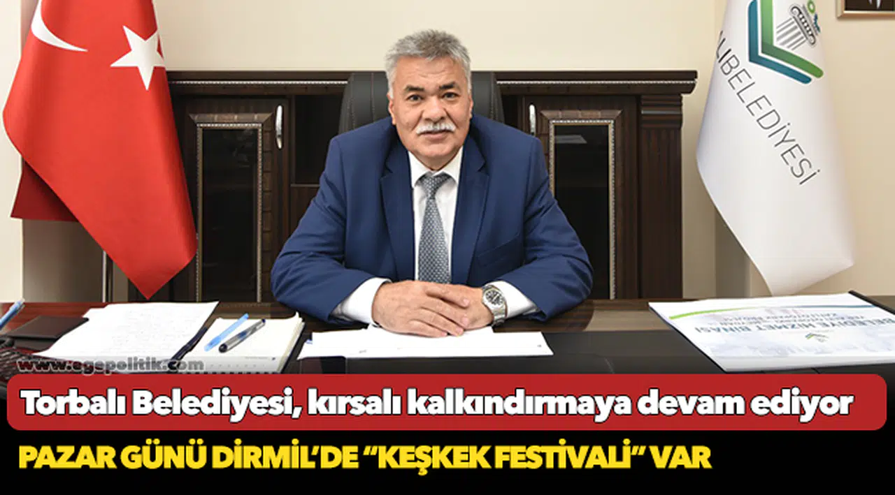 Torbalı Belediyesi, kırsalı kalkındırmaya devam ediyor