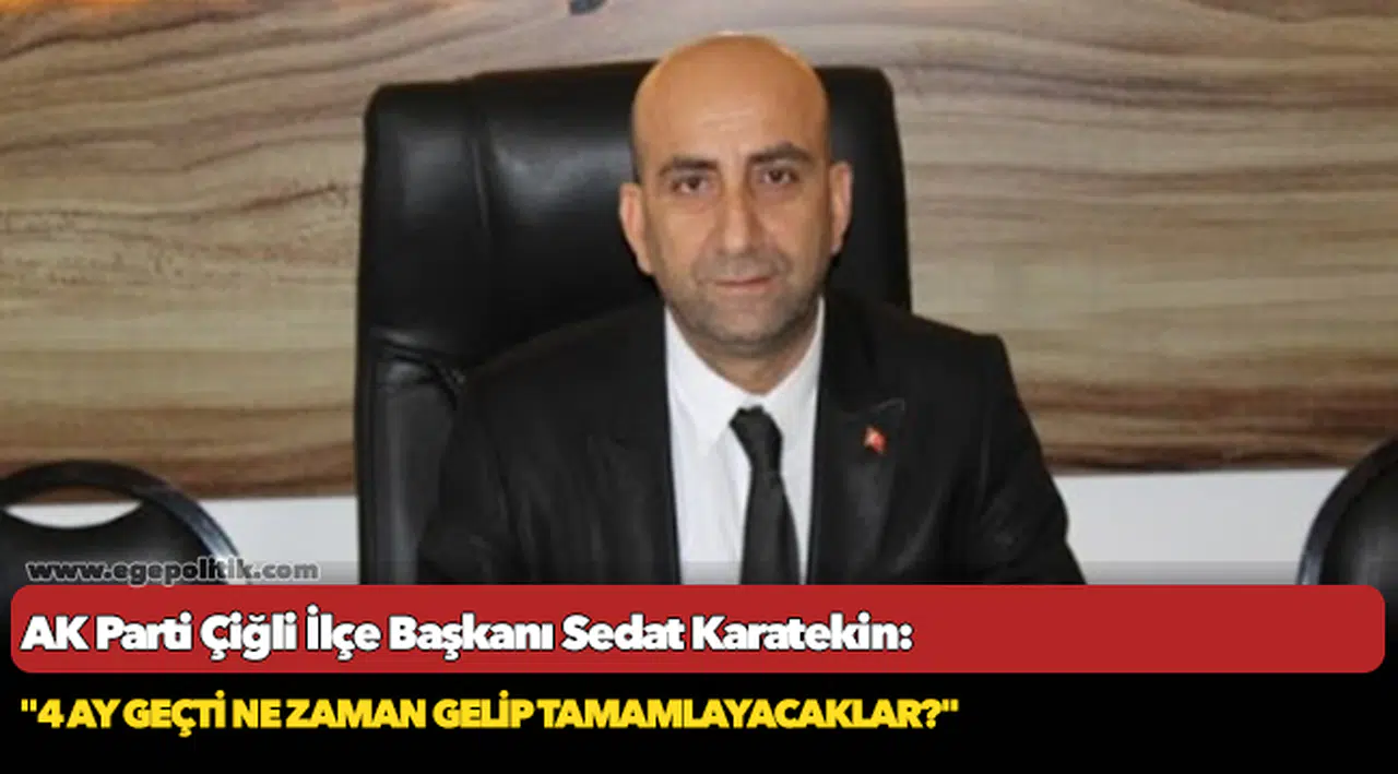 "4 ay geçti ne zaman gelip tamamlayacaklar?"