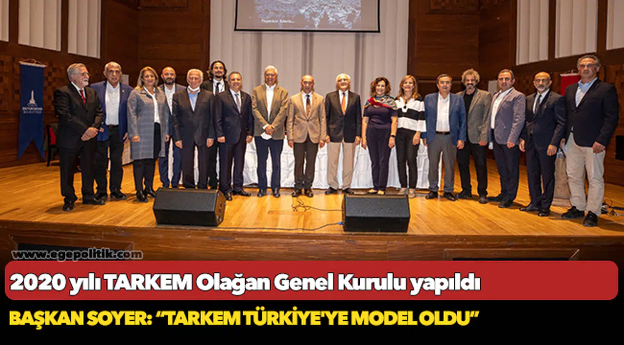 Başkan Soyer: “TARKEM Türkiye'ye model oldu”