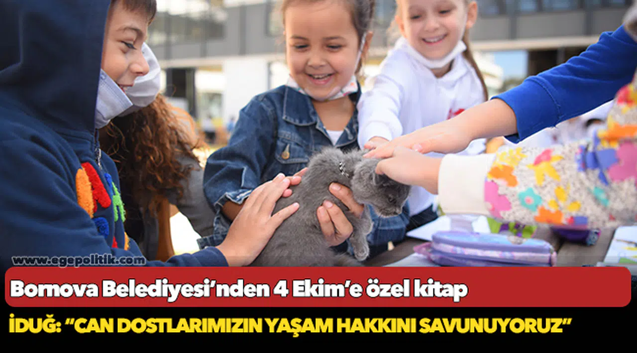 Bornova Belediyesi’nden 4 Ekim’e özel kitap