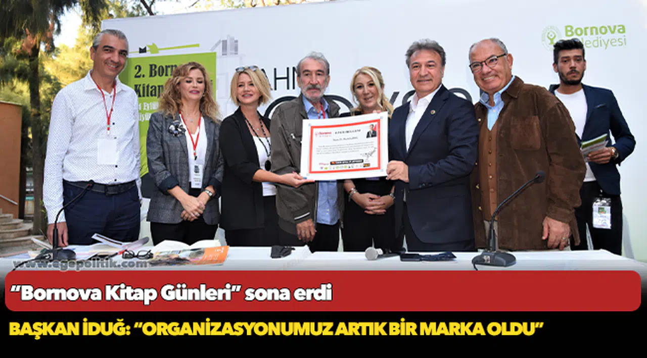 “Bornova Kitap Günleri” sona erdi
