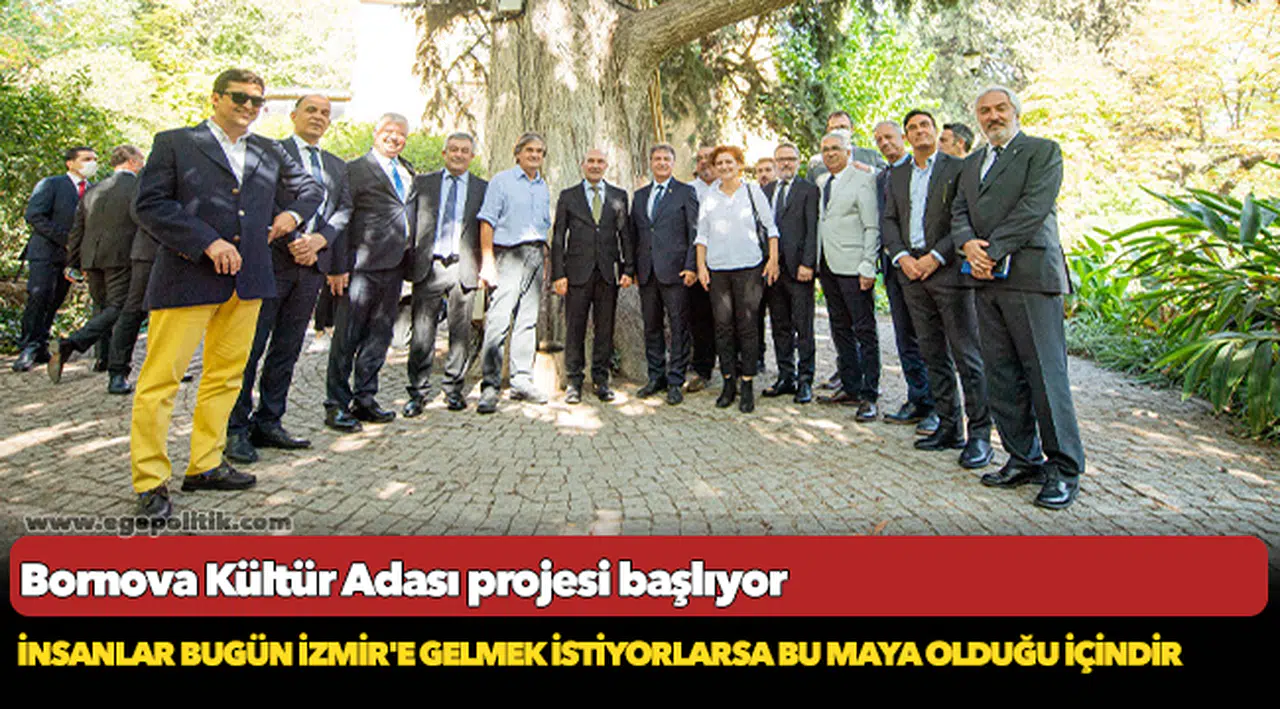 Bornova Kültür Adası projesi başlıyor
