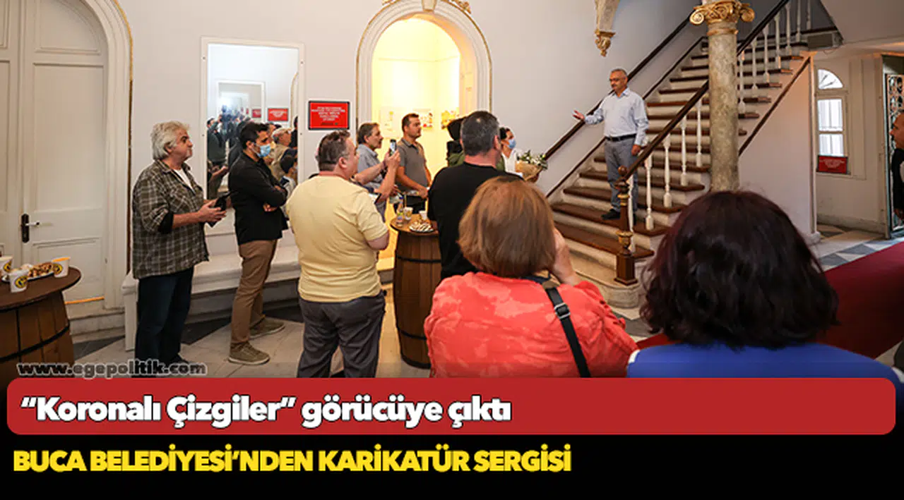 Buca Belediyesi’nden karikatür sergisi