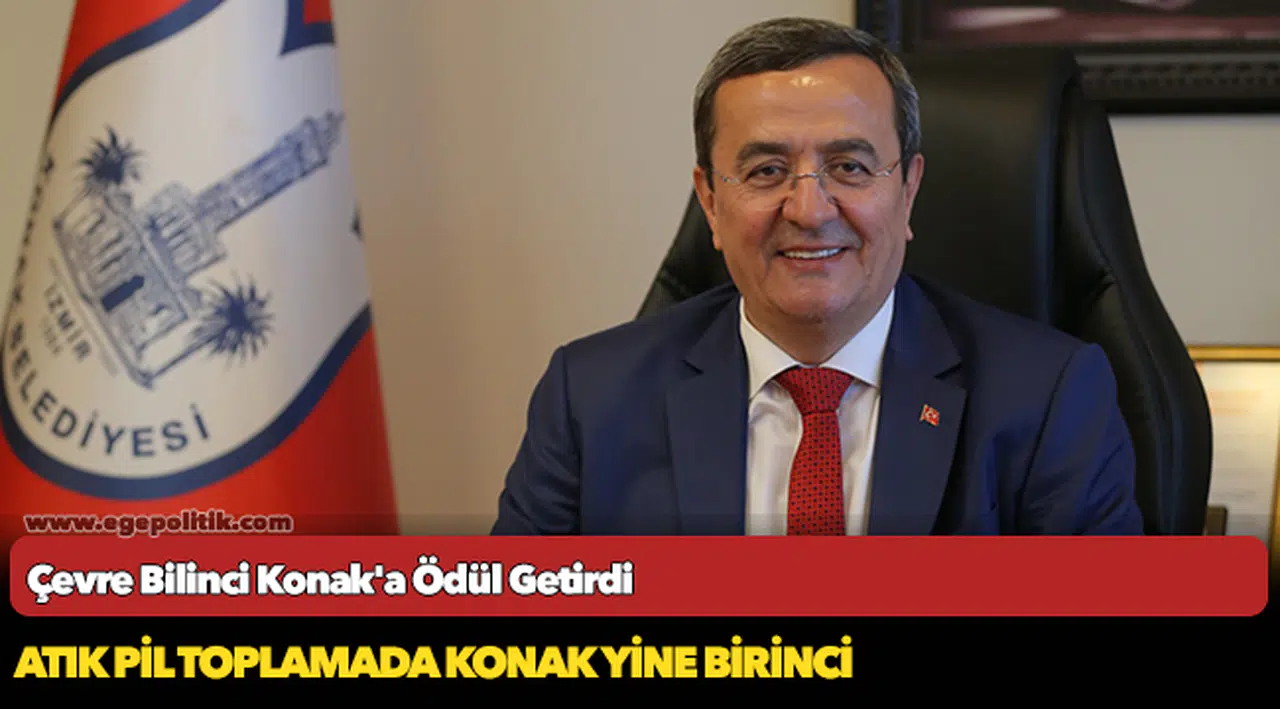 Çevreci bilinci Konak’a ödül getirdi