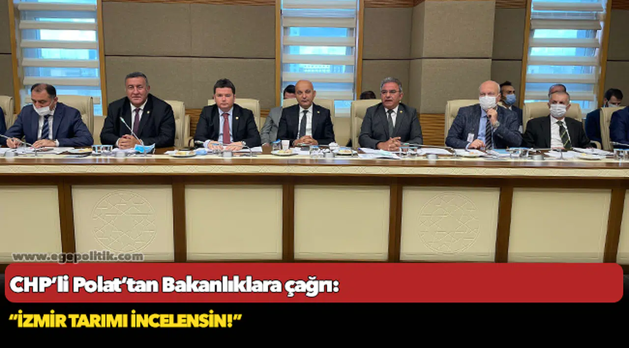 CHP’li Polat’tan Bakanlıklara çağrı: İzmir Tarımı incelensin!