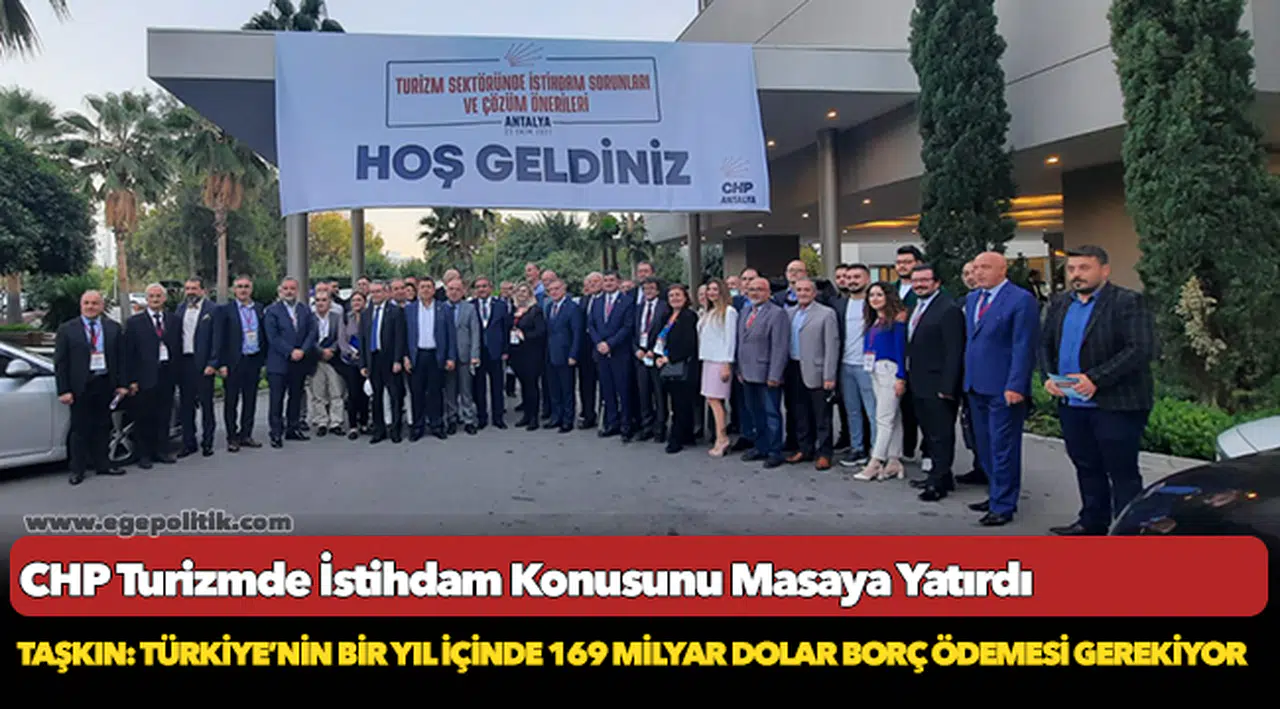 CHP Turizmde İstihdam Konusunu Masaya Yatırdı