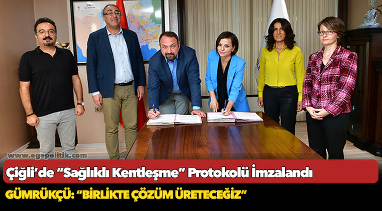Çiğli Belediyesi ile Çevre Mühendisleri Odası'ndan ortak protokol