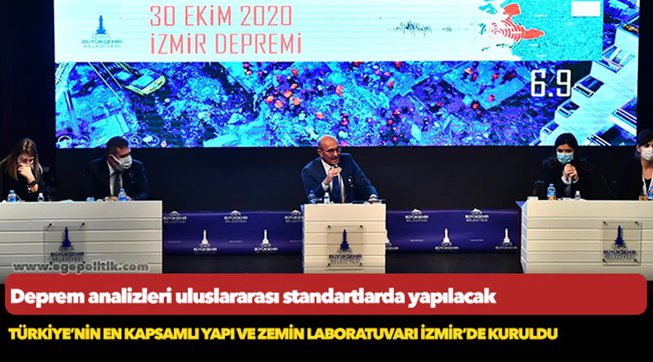 Deprem analizleri uluslararası standartlarda yapılacak