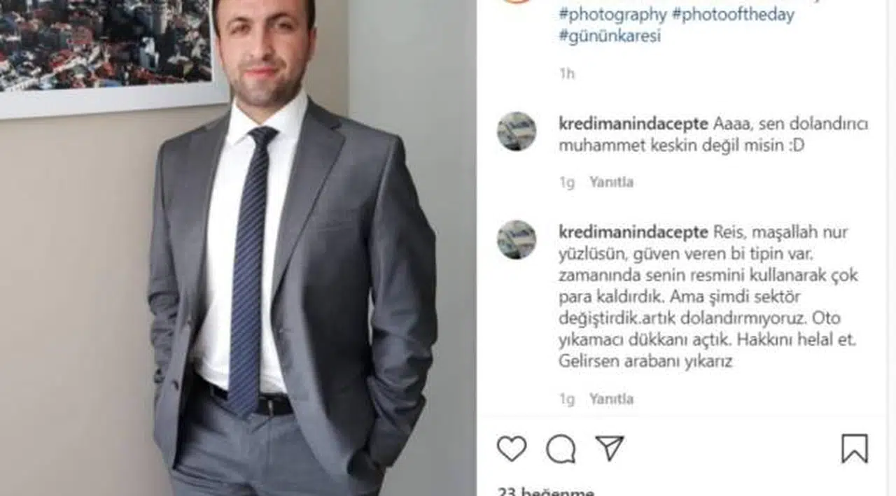 Dolandırıcıdan avukata: Senin resmini kullanarak çok para kaldırdık, artık dolandırmıyoruz, hakkını helal et