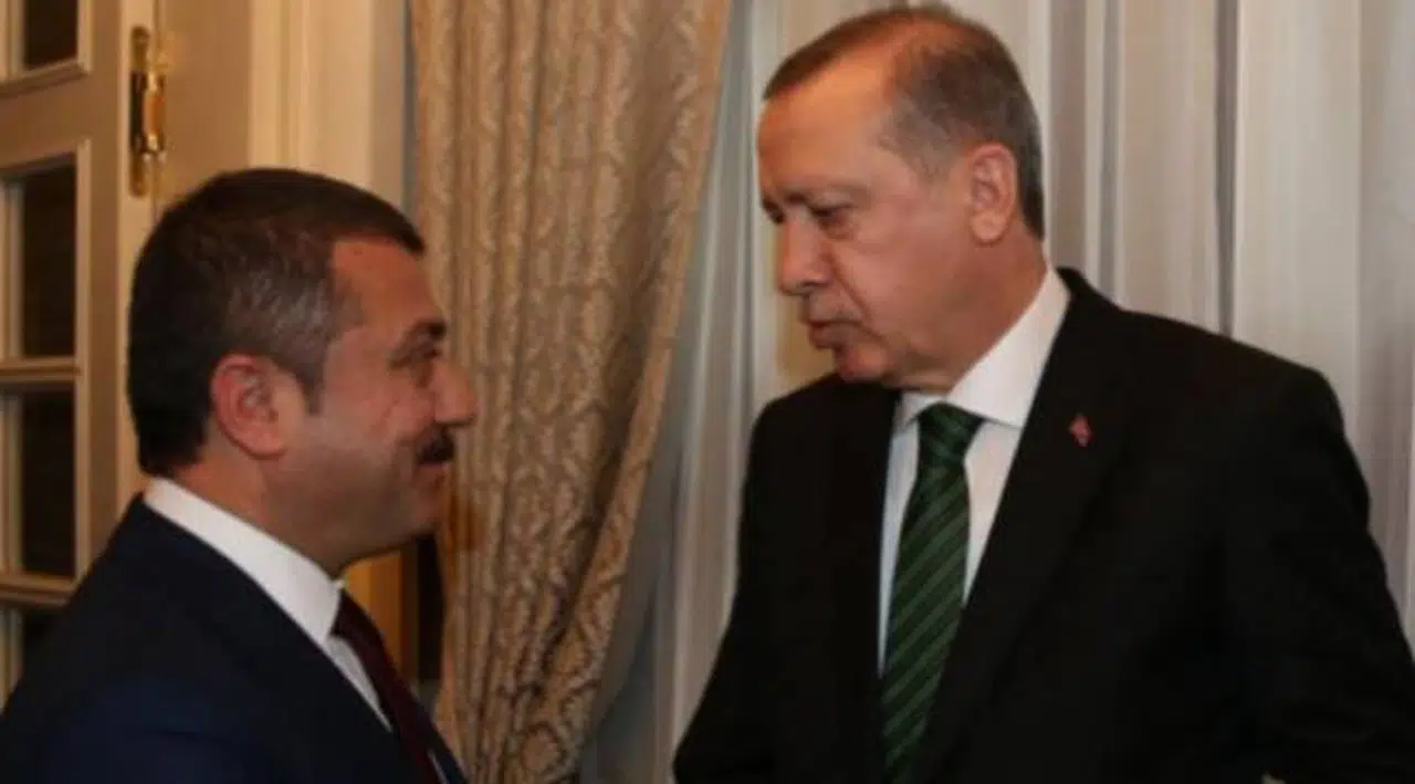 Erdoğan, Merkez Bankası Başkanı ile görüştü