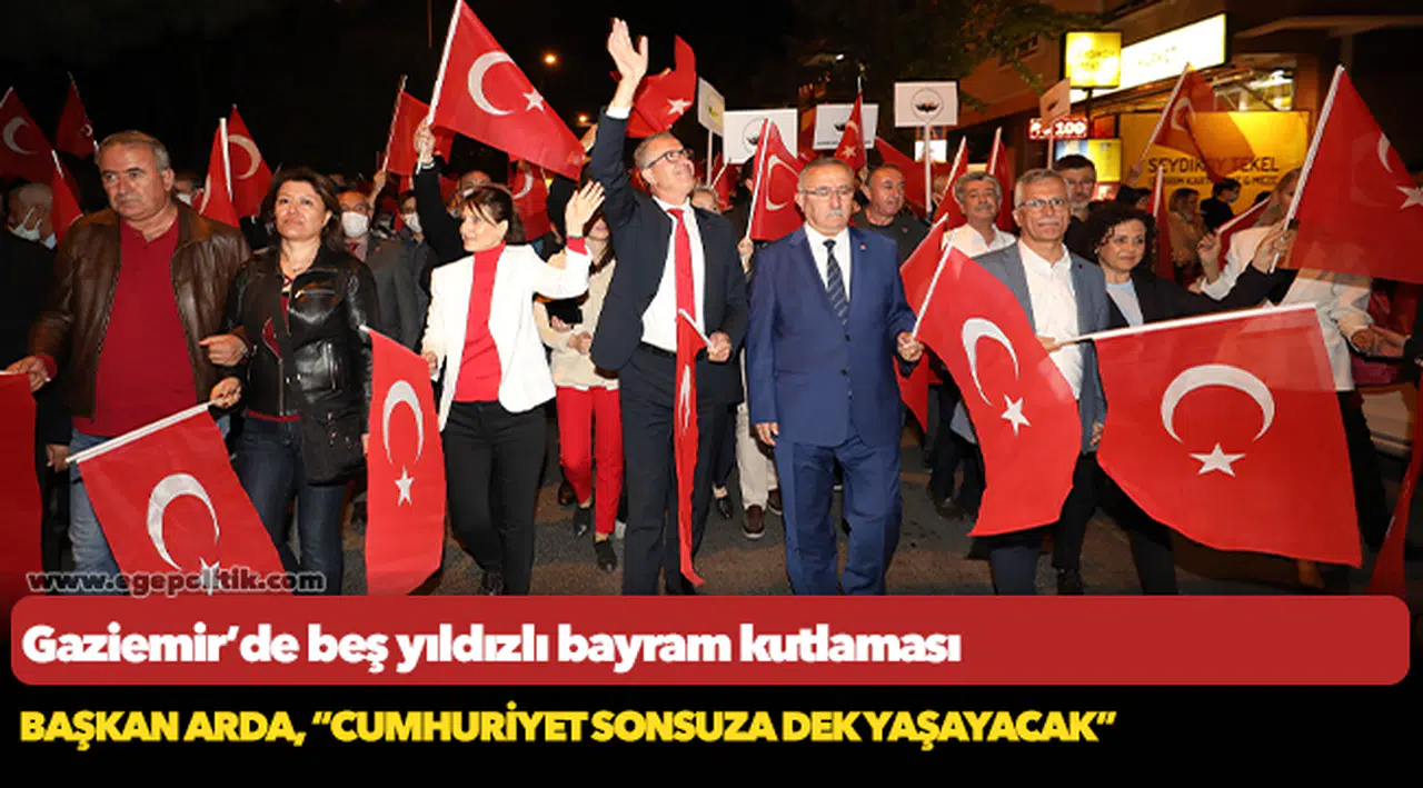 Gaziemir’de beş yıldızlı bayram kutlaması