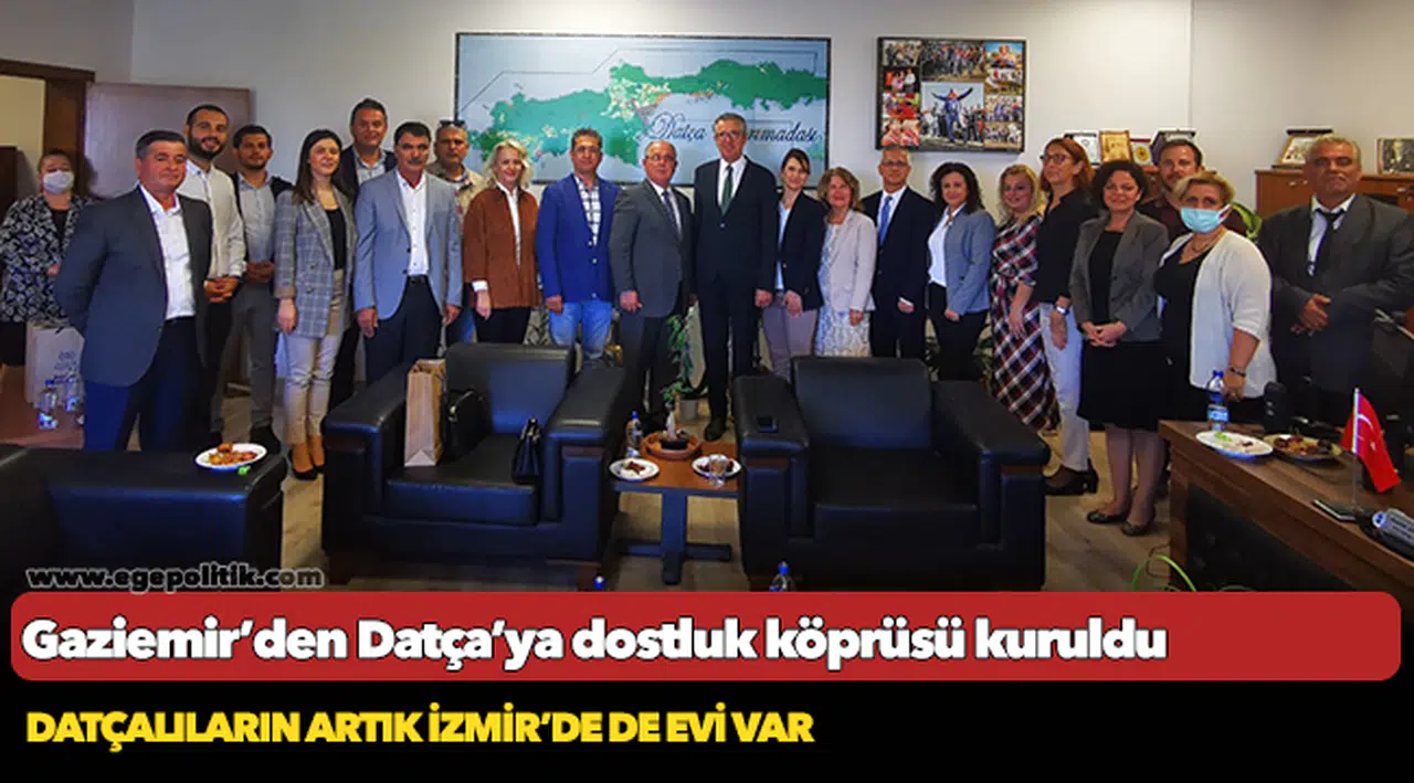 Gaziemir’den Datça’ya dostluk köprüsü kuruldu