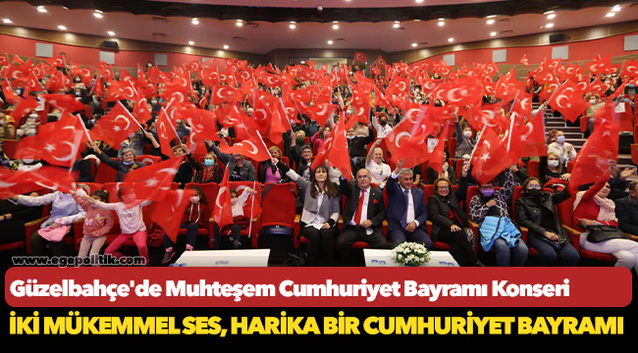 Güzelbahçe’de 98. Yıl Coşkusu Yaşandı