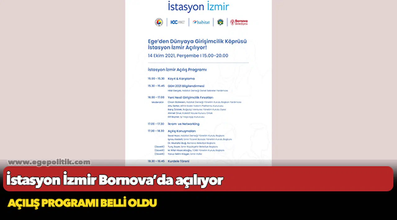 İstasyon İzmir Bornova’da açılıyor