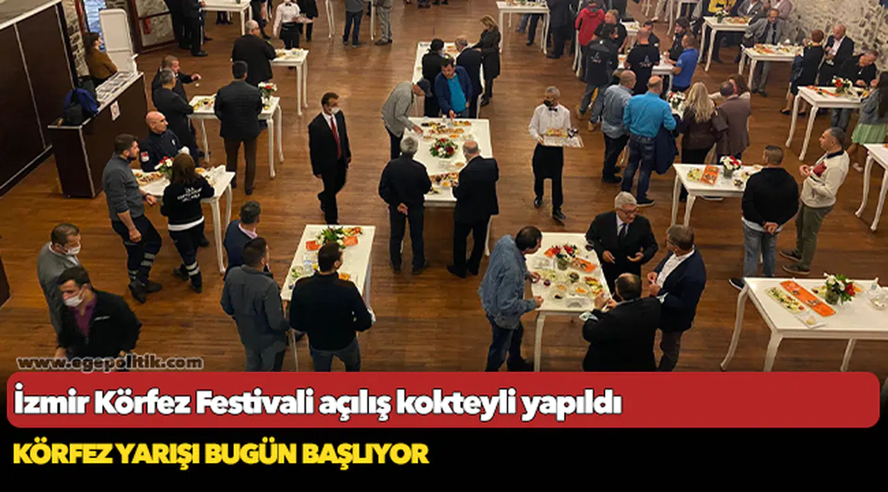 İzmir Körfez Festivali açılış kokteyli yapıldı