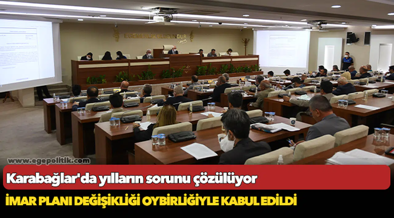 Karabağlar'da yılların sorunu çözülüyor