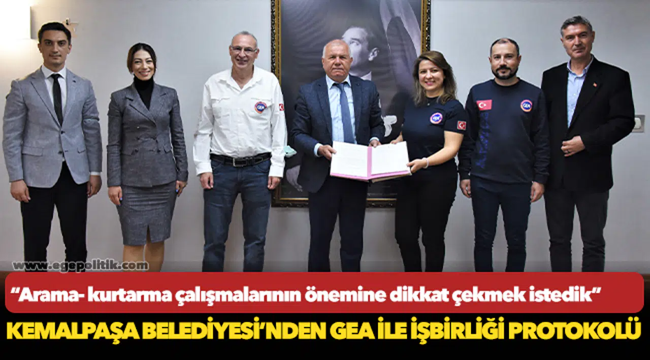 Kemalpaşa Belediyesi’nden Gea İle İşbirliği Protokolü