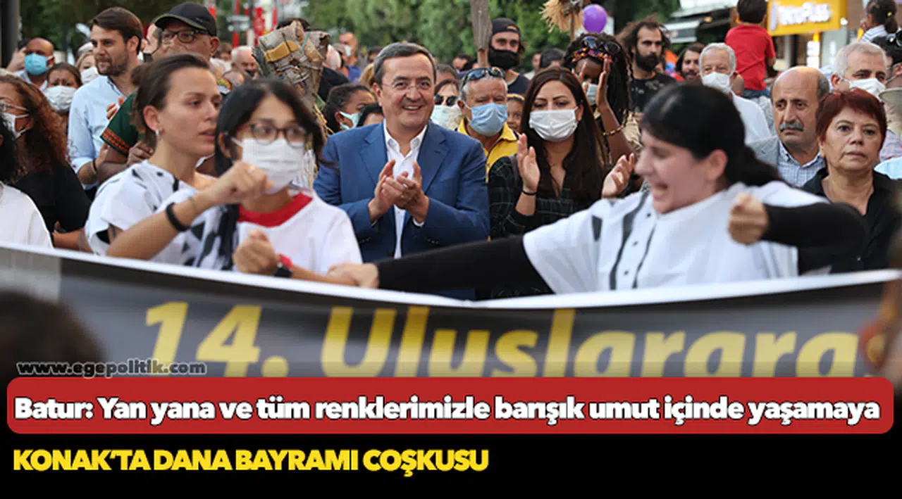 Konak'ta Dana Bayramı coşkusu!