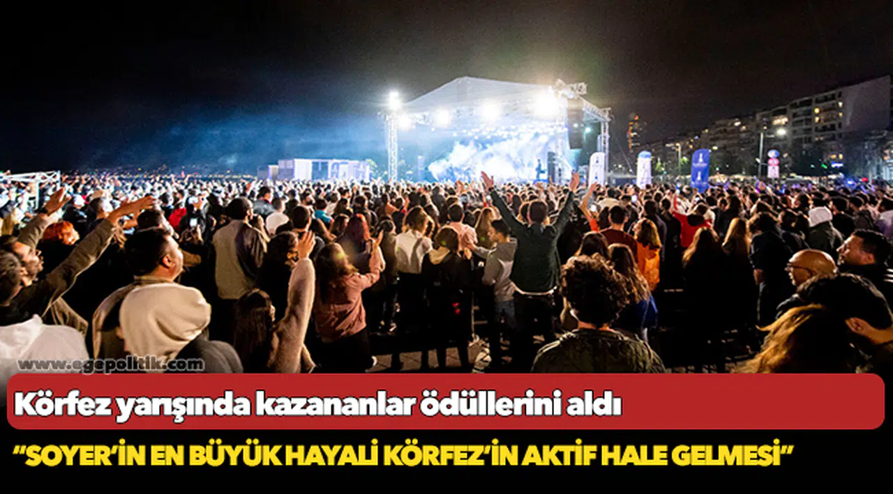 Körfez yarışında kazananlar ödüllerini aldı
