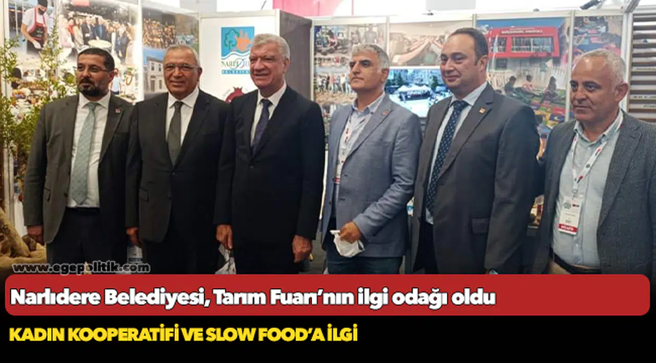 Narlıdere Belediyesi, Tarım Fuarı’nın ilgi odağı oldu