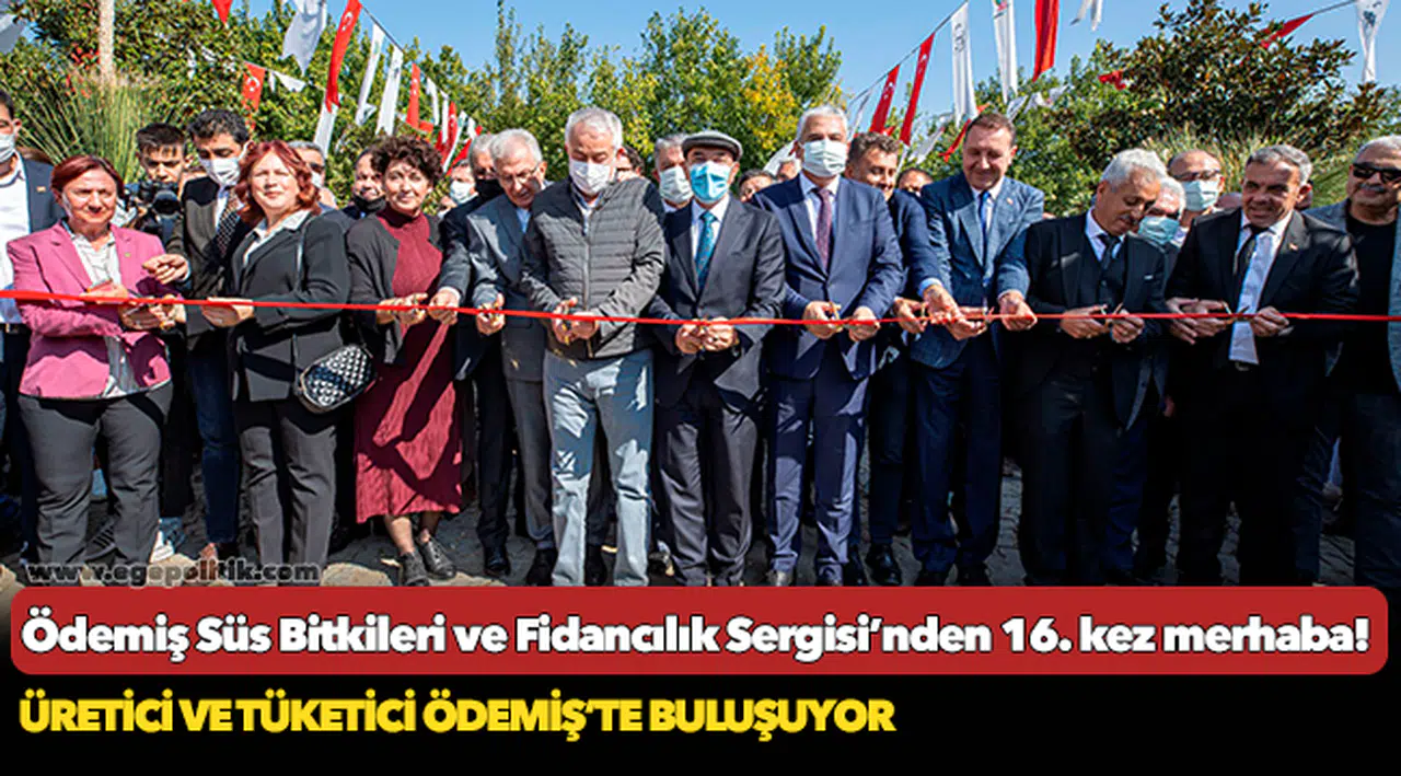 Ödemiş Süs Bitkileri ve Fidancılık Sergisi’nden 16. kez merhaba!