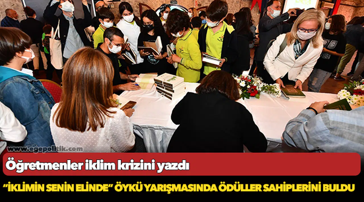 Öğretmenler iklim krizini yazdı