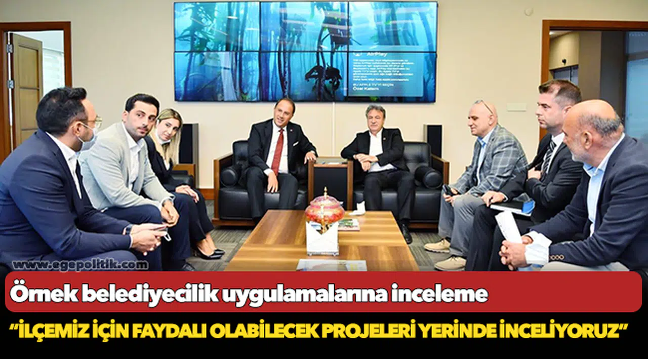 Örnek belediyecilik uygulamalarına inceleme