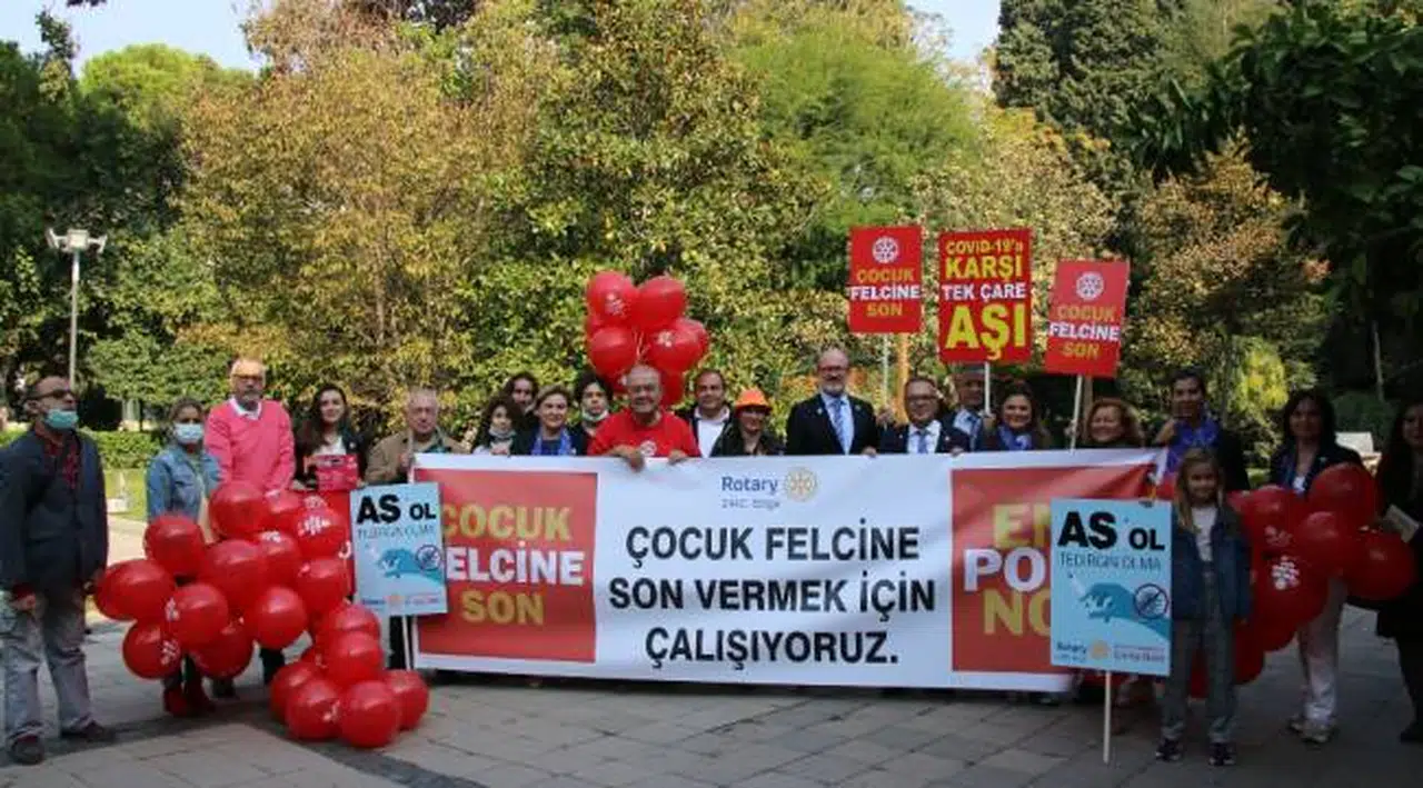 ROTARY’DEN DÜNYA ÇOCUK FELCİ GÜNÜ ETKİNLİKLERİ