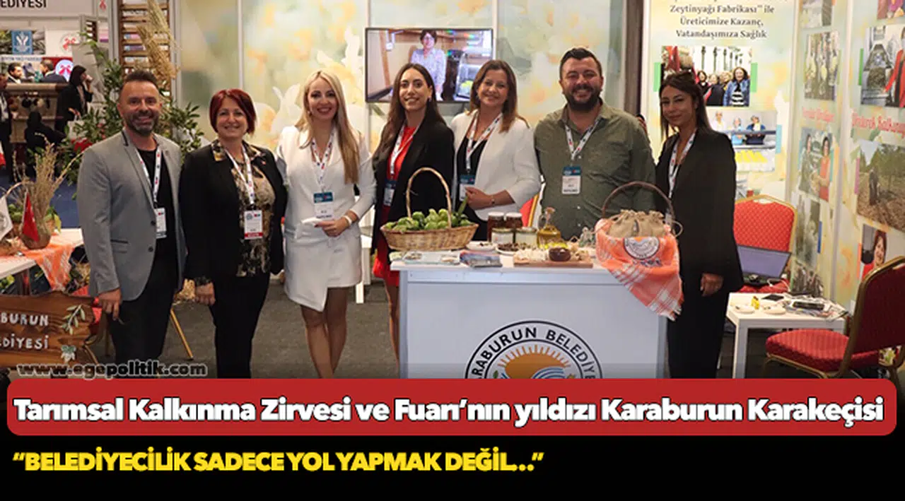 Tarım Fuarı’nın yıldızı Karaburun Karakeçisi…