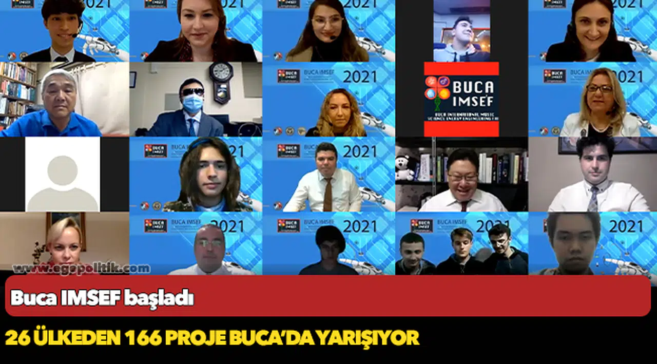 26 ülkeden 166 proje Buca’da yarışıyor