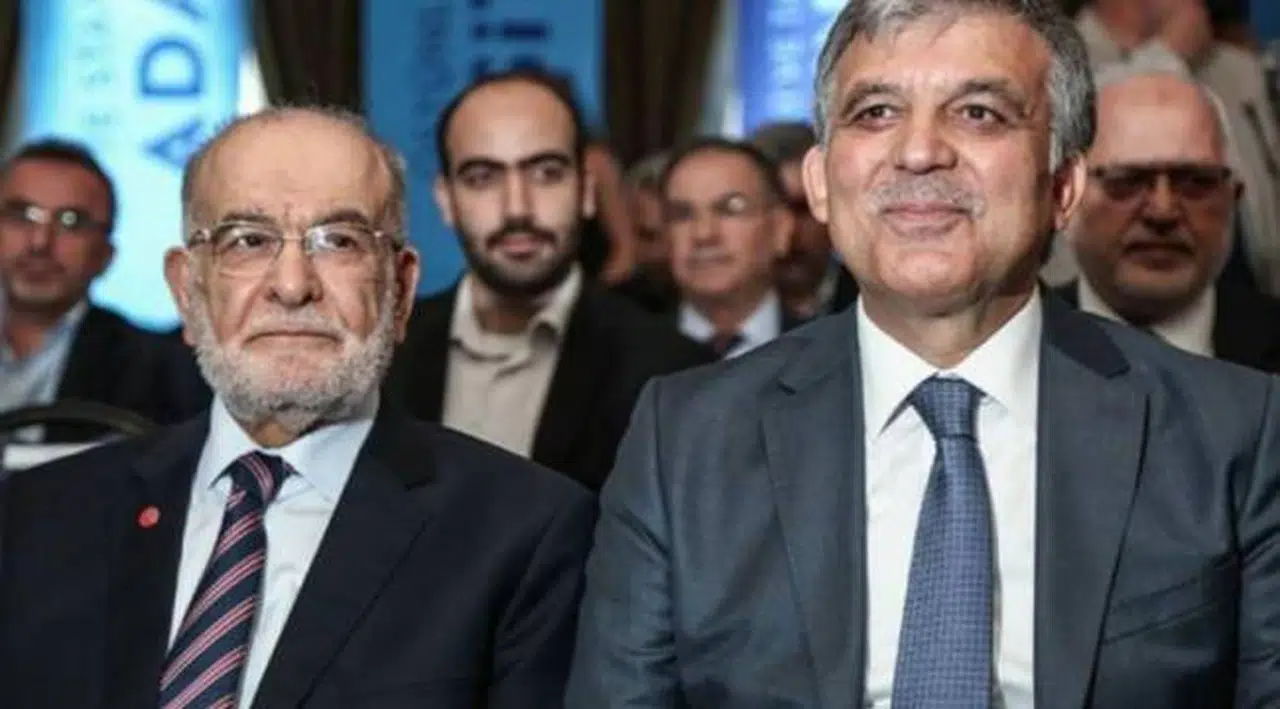 Abdullah Gül ve Temel Karamollaoğlu görüştü