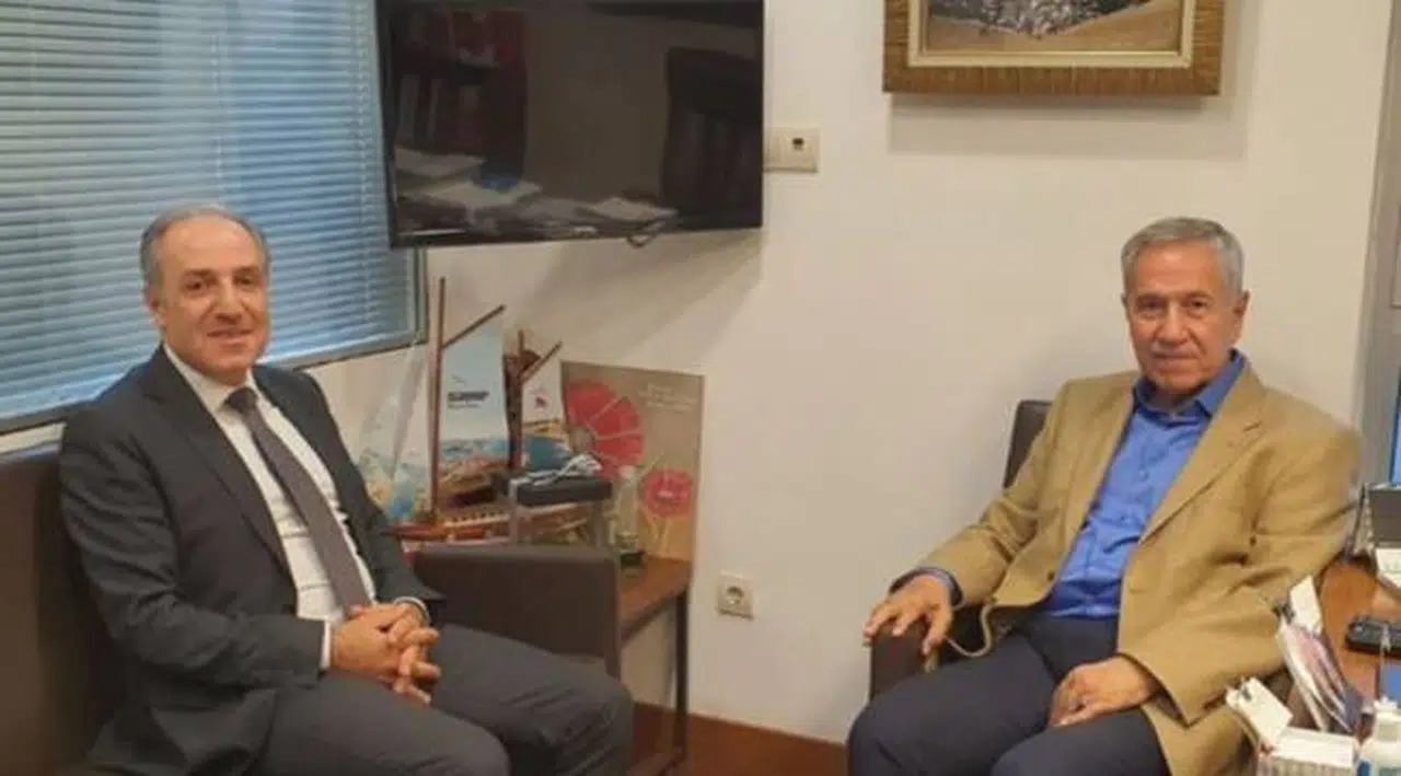 Arınç'tan DEVA Partisi ziyareti
