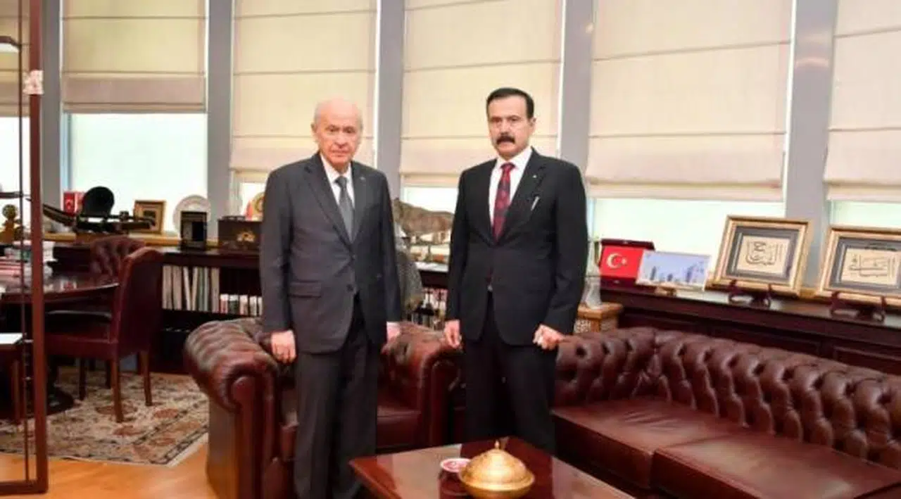 Bahçeli istedi diye tahliye edildi, soluğu MHP Genel Merkezi'nde aldı