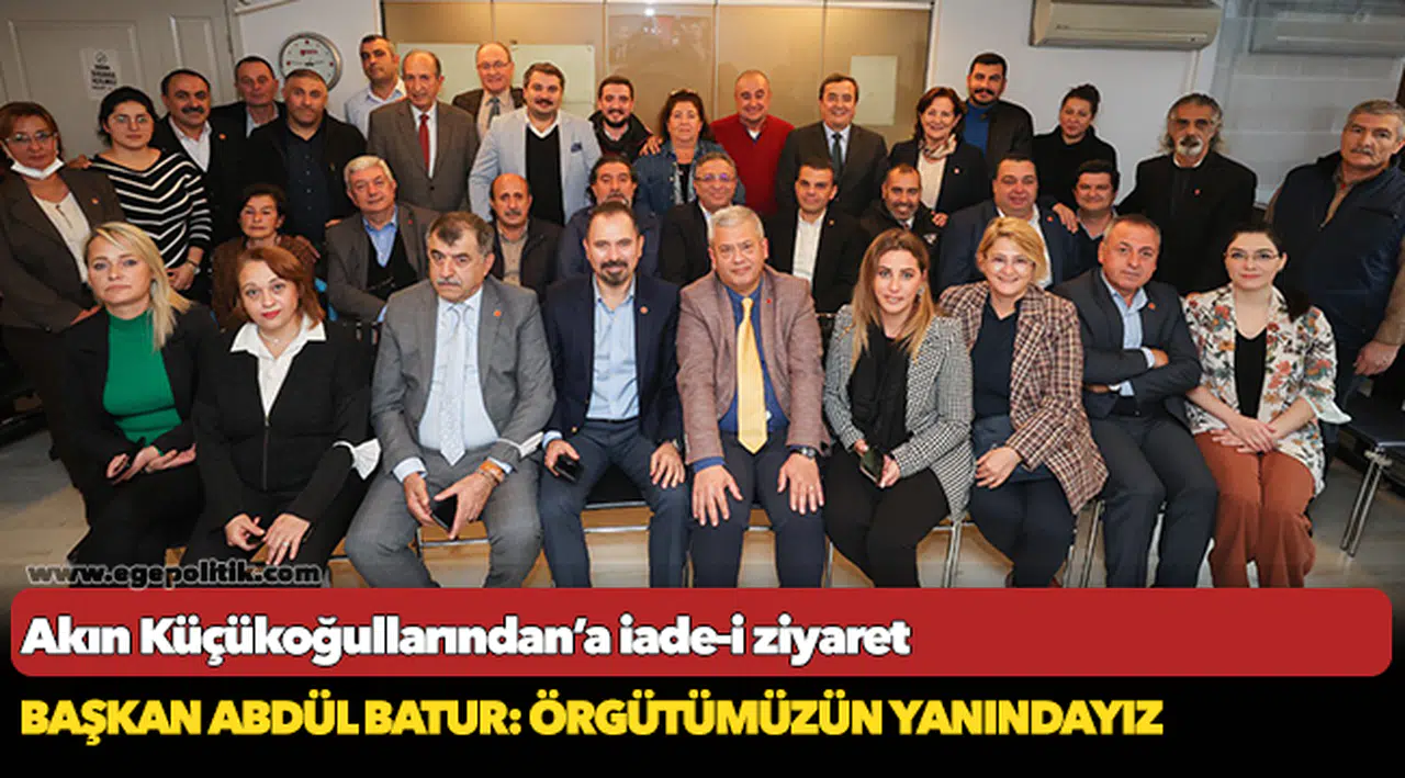 Batur: Örgütümüzün yanındayız