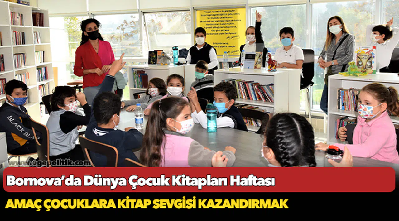 Bornova’da Dünya Çocuk Kitapları Haftası