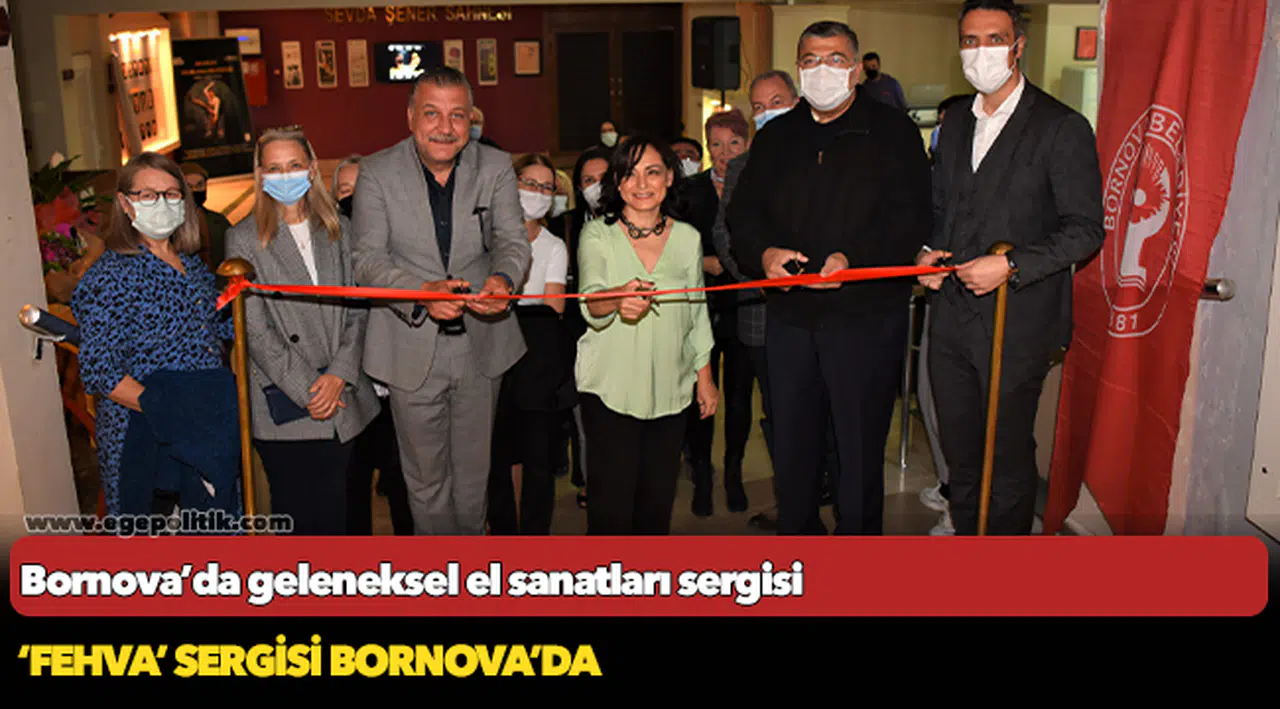 Bornova’da geleneksel el sanatları sergisi