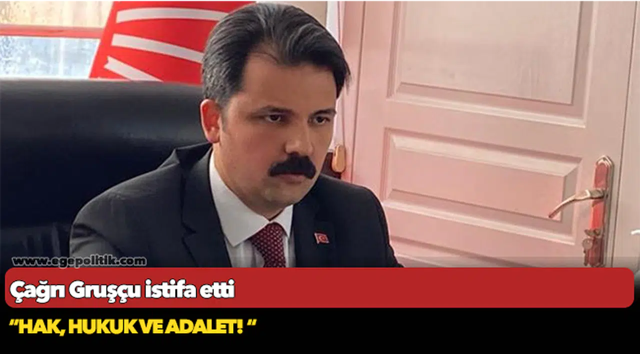 Çağrı Gruşçu istifa etti