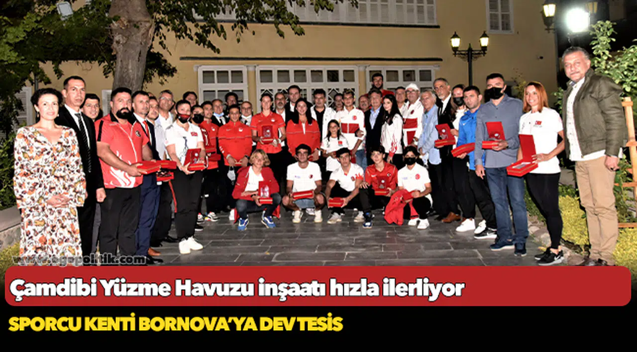 Çamdibi Yüzme Havuzu inşaatı hızla ilerliyor
