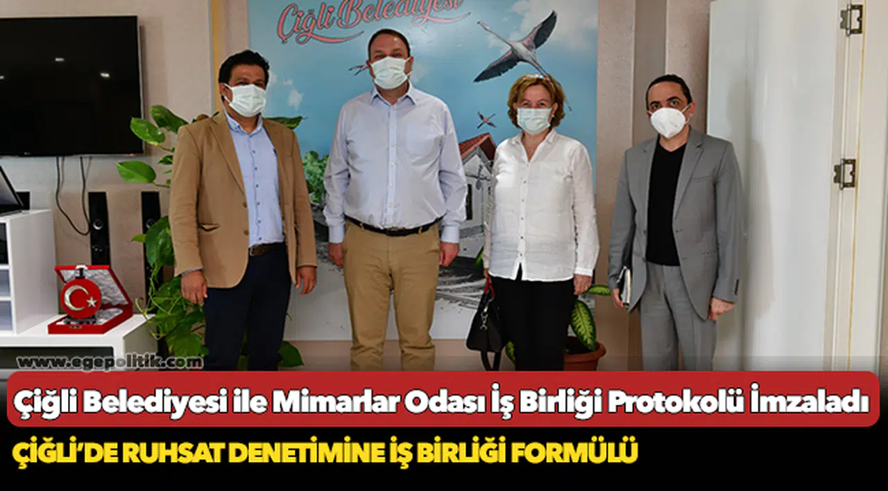 Çiğli Belediyesi ile Mimarlar Odası İş Birliği Protokolü İmzaladı