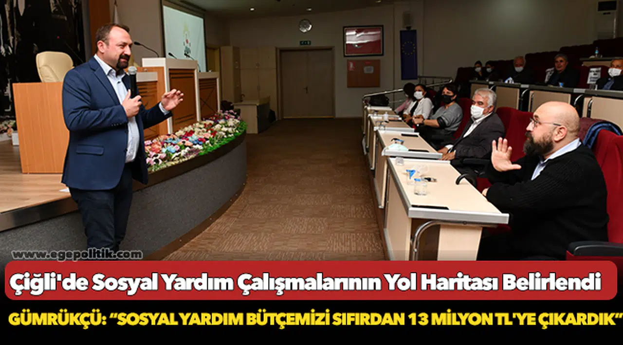 Çiğli'de Sosyal Yardım Çalışmalarının Yol Haritası Belirlendi