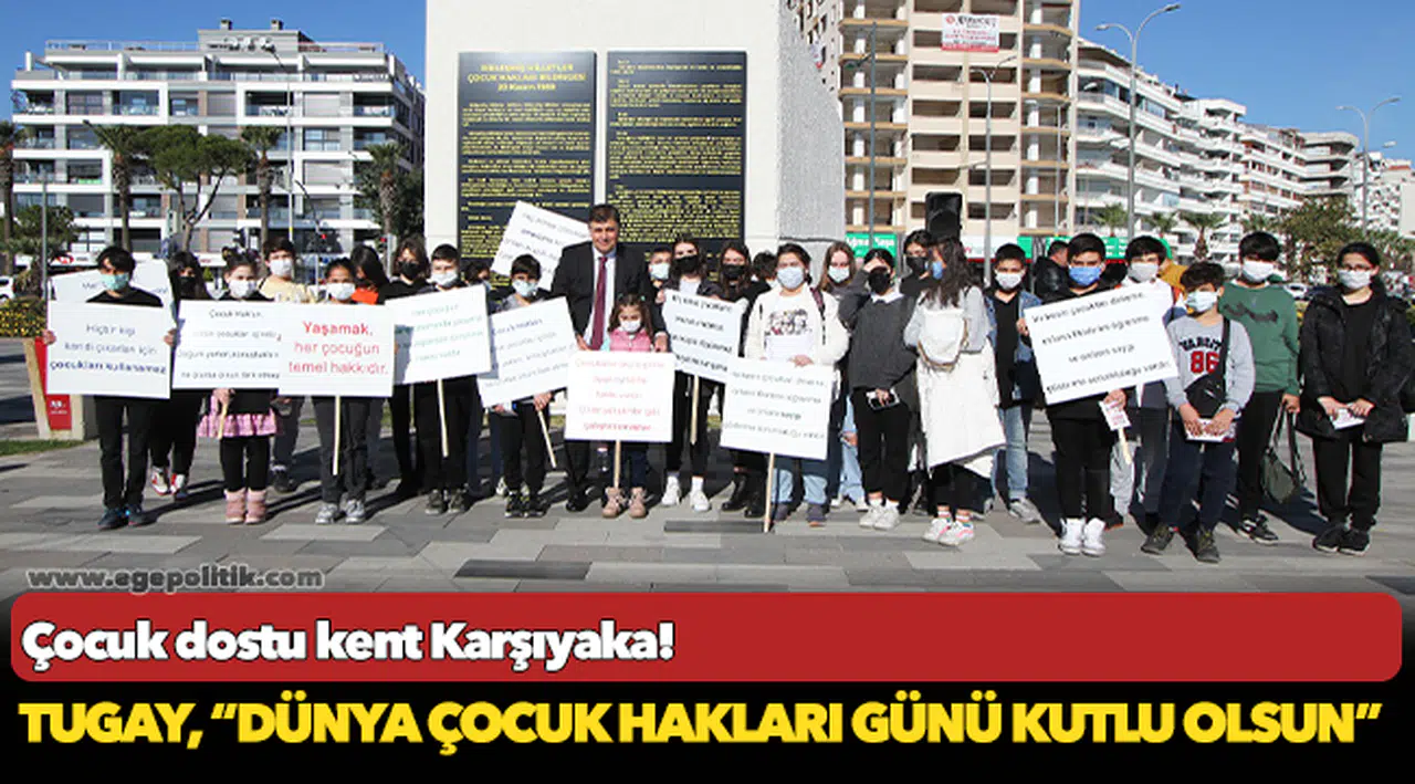 Çocuk dostu kent Karşıyaka!