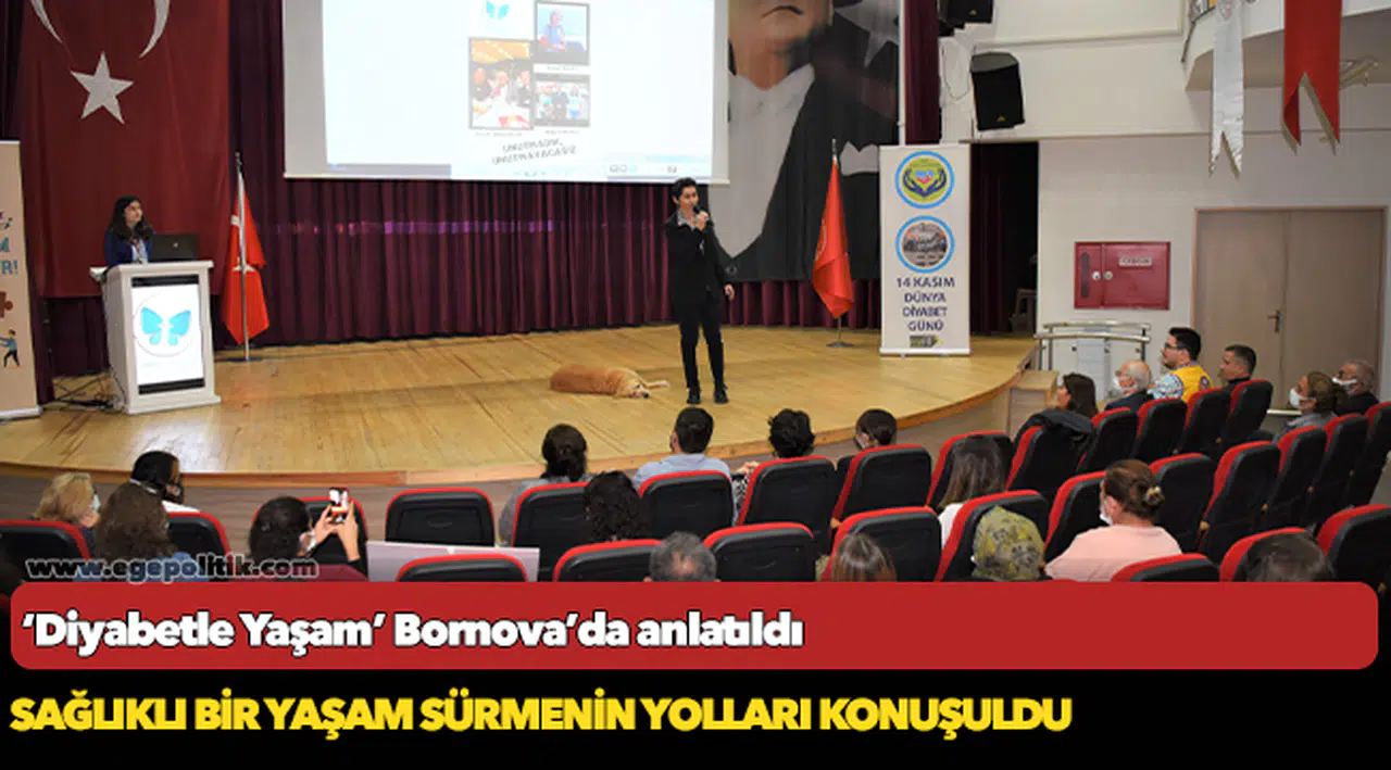 ‘Diyabetle Yaşam’ Bornova’da anlatıldı
