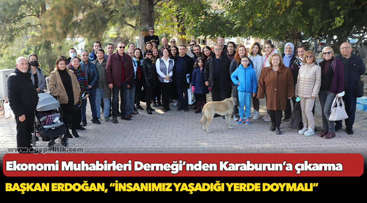 Ekonomi Muhabirleri Derneği’nden Karaburun’a çıkarma