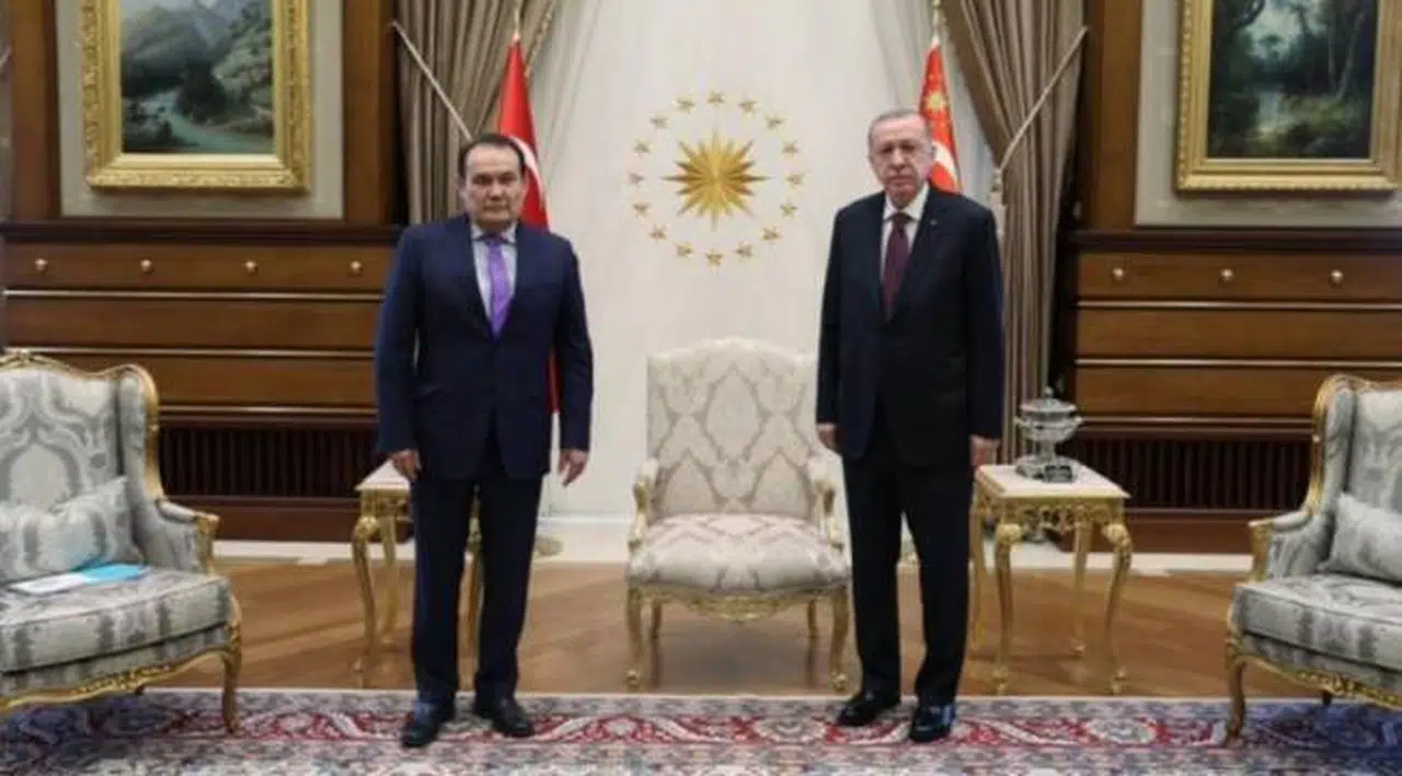 Erdoğan'dan iddialar sonrası ilk kare