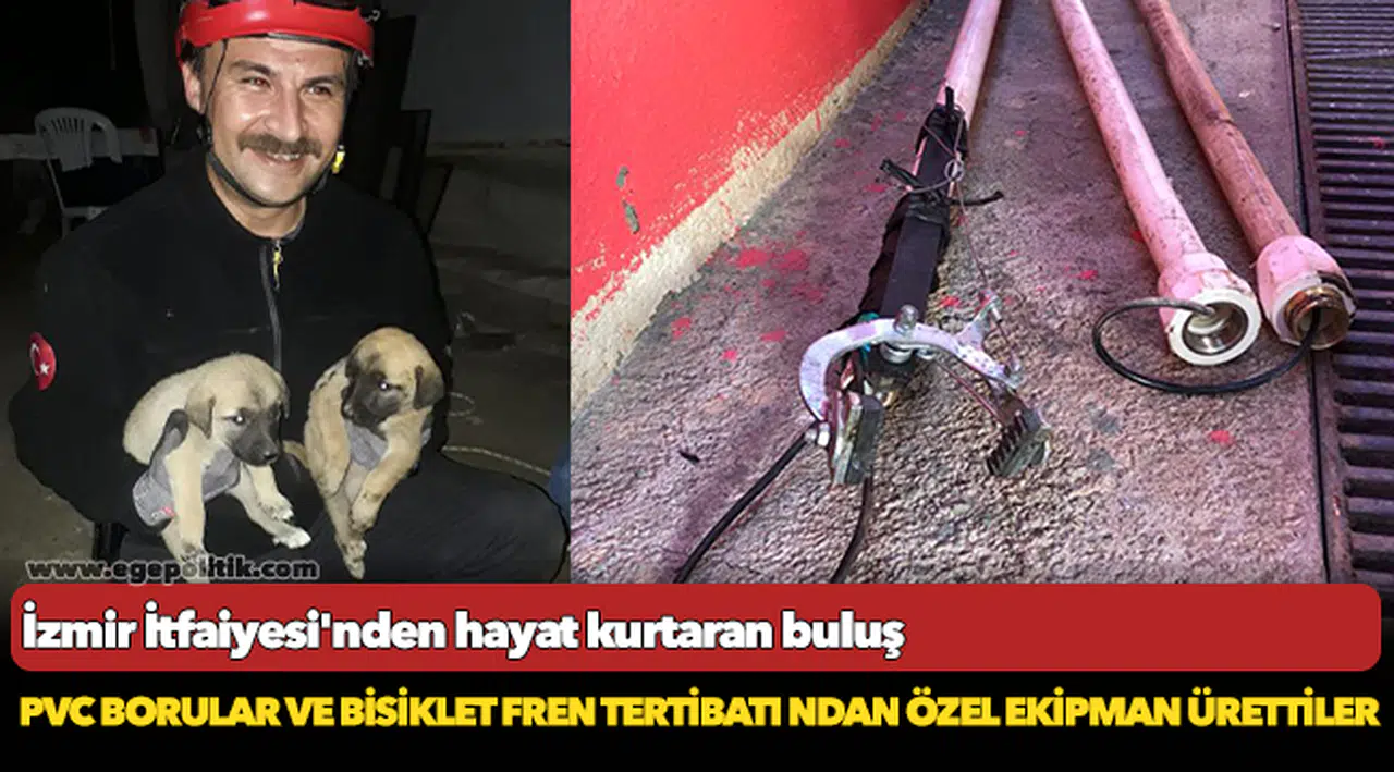 İzmir İtfaiyesi'nden hayat kurtaran buluş